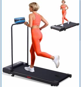 Egofit T300 Pro Max Walking Pad Treadmill, 2.0HP, 7.5MPH, 220lb Capacity, LCD, Foldable, X004XRAY21