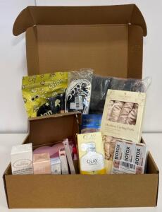 Mixed Personal Care Beauty Box &ndash; Olay, Yanibest, b.tan, Ouhioe, Foot Cream, Mouth Guard