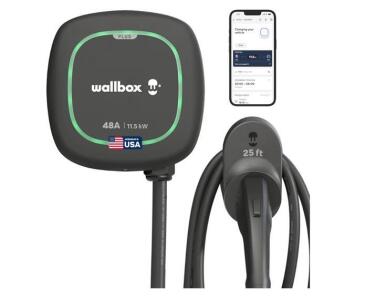 Wallbox Pulsar Plus Level 2 EV Charger 48 Amp - 11.5kW 240V Wall Home EV Charger