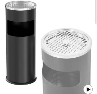 IRONWALLS Indoor Outdoor Trash Can with Lid