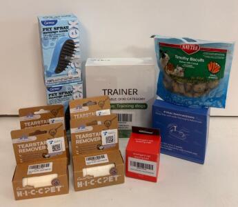 Pet Lot Including Items for Dogs Cats And Rabbits/Guinea Pigs/Chinchillas/ Hamsters/ Gerbils/ Mice And Rats