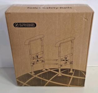 (1) Toilet Safety Rails