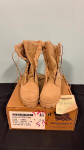 McRae Footwear Desert Tan Boots Size 5N, Serial 8430-01-325-6458