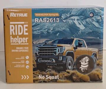 (1) Retrue - Rear Air Helper Suspension Kit For 2011-2025 Chevy Silverado / GMC Sierra