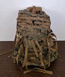(1) USMC Military Marine MARPAT ILBE Arcteryx Propper USGI Rucksack Backpack
