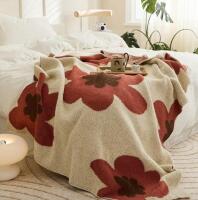 Home Goods Lot: Bali 29x64 Cellular Shade, Floral Throw Blanket, Lilo & Stitch Rug, Baby Gate - 6