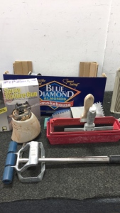 Box Of Drywall/ Painting Supplies