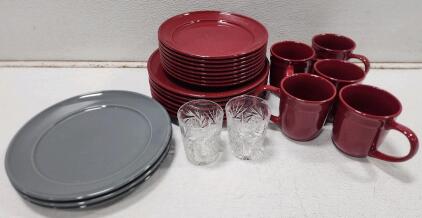 MainStays Kitchenware Collection And More & (1) Harry & David Galvanized Metal Bucket (1) Vintage Hasbro Tinkertoy Classic Jumbo Builder Set (1) Edu-Science Astrolon Telescope And More