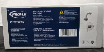 (1) ProFlo PF3920GZBNSpiers Single Handle Shower Trim (Like New)