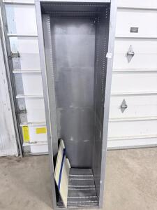 Steel 42U 78" Floor-Standing Equipment Rack Enclosure W/ Shelves, Removable Panel, 24"x24"