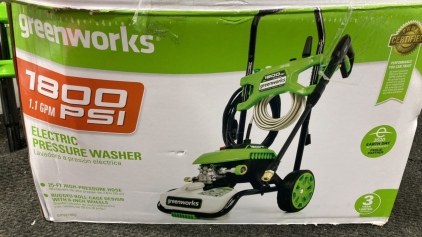 Green works electric pressure washer