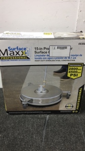 Surface Maxx Professional 15” Pressure Washer Surface Cleaner