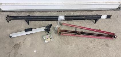 (1) Queen Bed Frame & Assorted Tools
