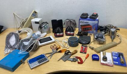 Bulk Lot CenTech Battery Charger, AirTouch F20 CPAP Cushions, Tools, Electronics & Accessories so Much More