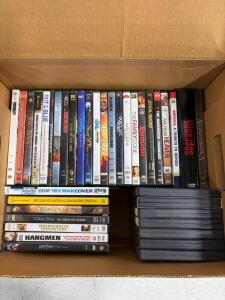 Large Mixed Lot 40+ DVDs: Movies, Documentaries, TV, Harry Potter, Lord of the Rings, Sopranos