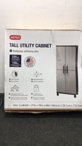 Keter 68” Tall Utility Cabinet