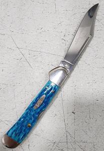 (1) Case XX Mini Copperlock Pacific Blue Bone Handle