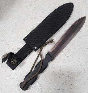 (1) 6" Tactical Dagger with Sheath