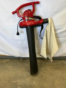 Toro Ultra Blower Vac Electric Corded Leaf Blower Vacuum Mulcher with Metal Impeller, Bag. Powers On.