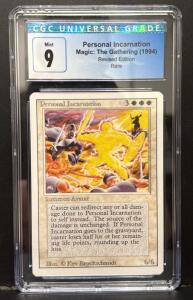 Personal Incarnation MTG Revised Edition Rare CGC 9 Mint 1994 Magic the Gathering Graded Card