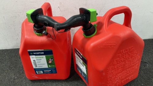 Two (5) Gallon Gas Cans