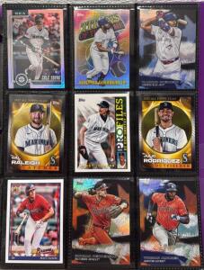 2026 Topps Series 1 Baseball Card Binder Lot &ndash; Rookies, Stars, Inserts, Parallels, 72 Cards