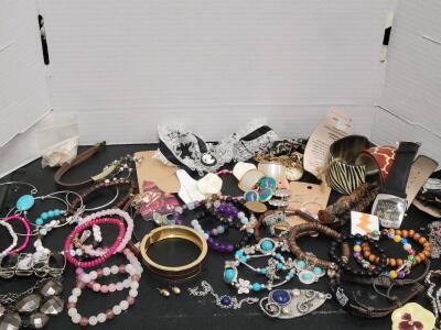 Jewelry Jar! Including: Luis Vuitton Wristband, Turquiose Jewelry, & More!