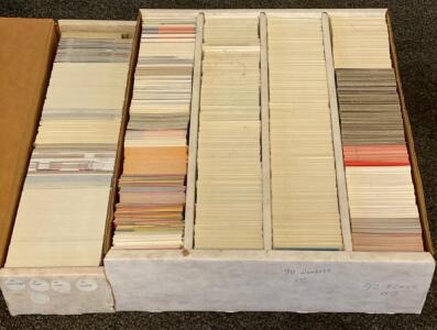 Bulk Lot 1990 Donruss & 1992 Fleer Baseball Cards, 2,500&ndash;4,000+ Vintage MLB Trading Cards