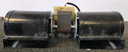 Jakel J238-150-15197 Dual Squirrel Cage Blower 115V 1.6A 3000 RPM 2-Speed Fan Assembly