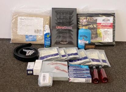 Mixed Lot: Bombas Underwear, Grillman Smoker Covers, Gold Bond Powder, Serums, Terbinafine Creams, More