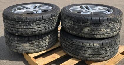 Chevrolet 18" OEM Alloy Wheels w/ Falken 235/55R18 Tires, 5x115mm, Malibu Impala Fit