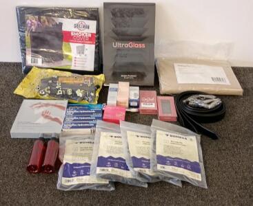 Mixed Lot: Grillman Grill/Smoker Covers, Bombas Underwear L, Ultraglass, Beauty & Skincare
