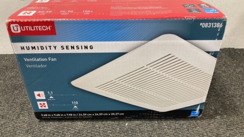 Humidity Sensing Ventilation Fan