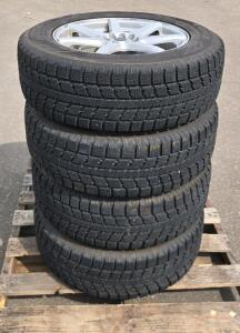 Toyo Observe GSi-5 235/65R18 Studless Winter Tires w/ Alloy Rims, Set of 4, Made in Japan