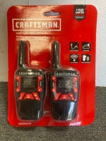 Craftsman Hands Free Rechargable Walkie Talkie