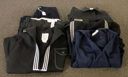 US Navy Dress Blue Uniform Set - Jumper & Trousers, Multiple Sizes, Wool, Official Issue, NSN 8405-01-076-1923