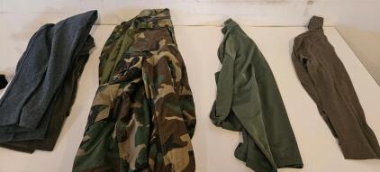 Military Outfit w/ Sleeping Shirts