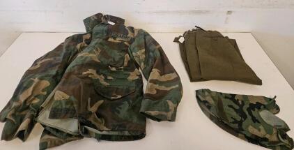 Green U.S. Army Outfit