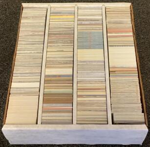 Large Baseball Card Collection Donruss 1988, Fleer 1990, 1000+ Cards, Sandberg, Glavine, Eckersley