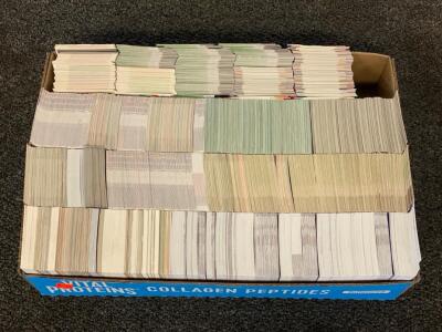 Football Card Collection Fleer, Donruss, Score, Topps ~1,000 Cards 1990s&ndash;2010s NFL Bulk Lot