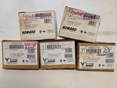 Howard/Venture PSMH Core & Coil Ballasts, 70W/50W, M98/M110, Multivolt, India, New in Box