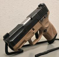 Taurus G2C 9mm 3.2" Barrel Striker-Fired Pistol, FDE/Black, TL072468 - 5