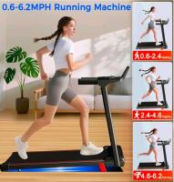Walking Treadmill W/ 8% Incline & Handle Bar, Comes W/ Extra Free Stand Handle Bar - 4