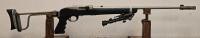 Ruger 10/22 Stainless .22 LR Rifle, Skeleton Stock, Bipod, Muzzle Brake, SN: 253-18022