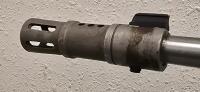 Ruger 10/22 Stainless .22 LR Rifle, Skeleton Stock, Bipod, Muzzle Brake, SN: 253-18022 - 9