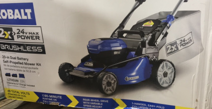 Kobalt, self-propelled mower kit