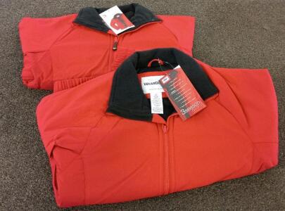 WearGuard 3-Season Pro-Fit Jacket XS Red, Wind & Water Resistant, System 365, RN#64288