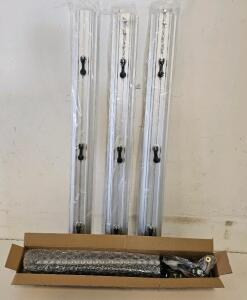 LIMGAO 22" 120W LED Light Bar Kit, 40 LED, Combo Beam, Mounting Rails, Wiring Harness