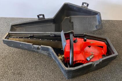 Craftsman 2.3 HP 16" Gas Chainsaw, Solid State Ignition, Manual Oiler, w/ Hard Case (Has Compression)