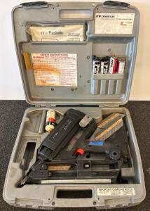 Paslode 325 Type 2 Cordless Framing Nailer Kit, Fuel Cells, Nails, Case, Manual